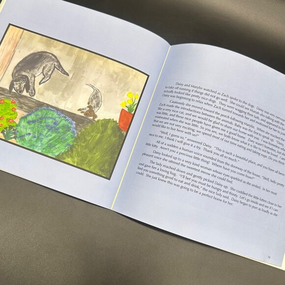 Childrens Book The Cats of Dogwood Lane Linda Thomas Signed Kids Paperback Daisy - Picture 7 of 12